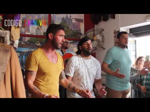 Paco Pellejo, Toni Piojo, Zeus y Fran - Presentación LOS MUÑECOS DE CÁDIZ