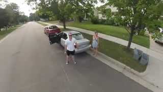 preview picture of video 'Drone selfie - Terry & Jess - DJI Phantom 2 - Gopro 3'