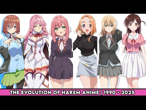 The Evolution of Harem Anime | 1990 - 2025