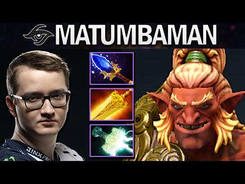 SECRET.MATUMBAMAN TROLL WARLORD WITH 19 KILLS - DOTA 2 7.28 GAMEPLAY
