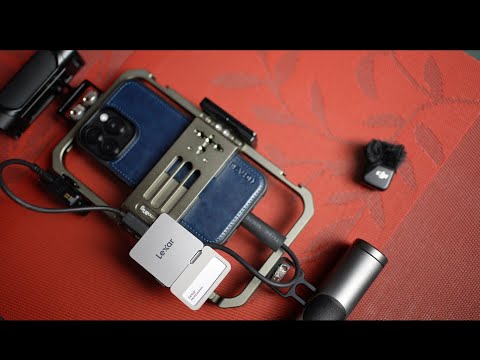 Lexar Professional Go Portable SSD mit HUB ....nur das Beste für das iPhone