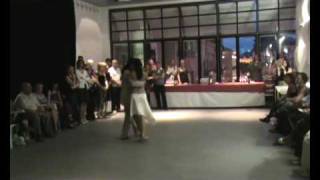 Roque Castellano y Giselle Gatica-Luján. "Dime mi amor"  Tango. Pamplona 2009