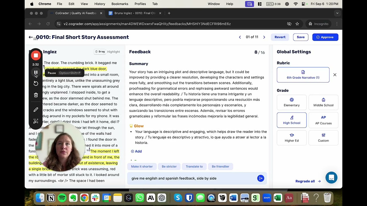 CoGrader Demo - 5 minute tour of CoGrader 2.0 video thumbnail