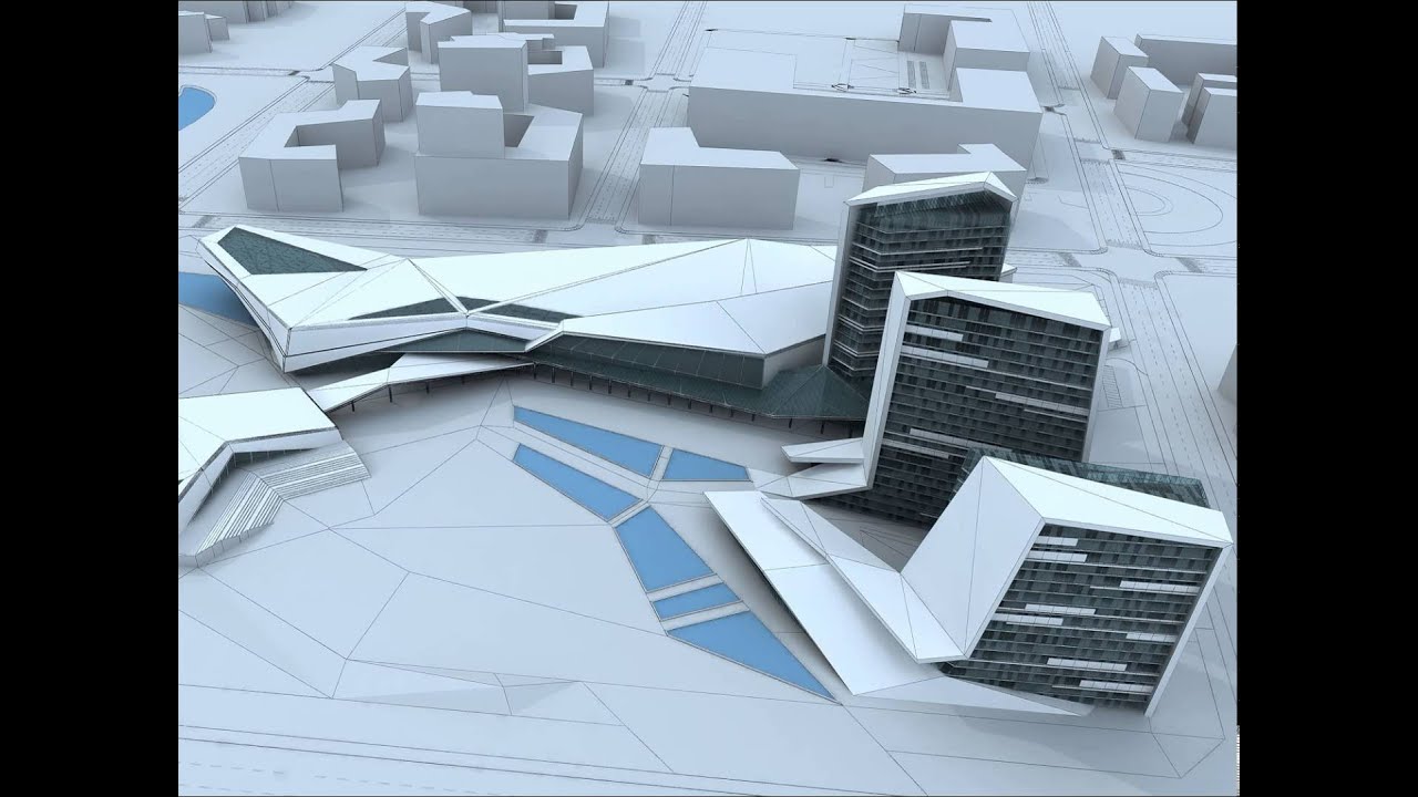 city building 3D model from CGTrader.com