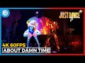 Just Dance Plus About Damn Time By Lizzo Full Gameplay 4K 60FPS