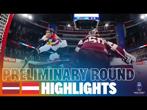 Highlights: LATVIA vs AUSTRIA | 2025 #MensWorlds