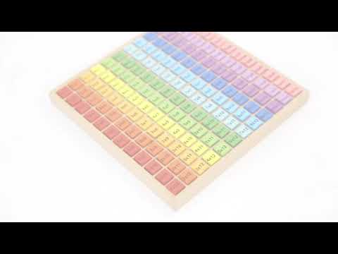Table de Multiplication en bois Deluxe 12 x 12 Tooky Toys - Second Medium