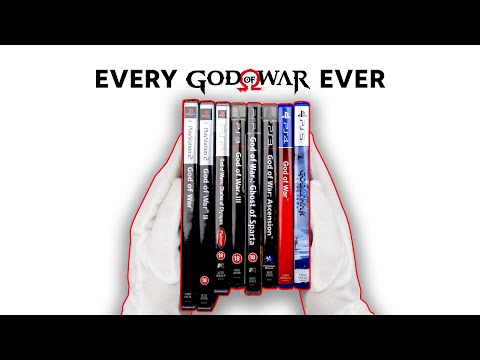Unboxing Every God of War Game Ever (2005-2023)