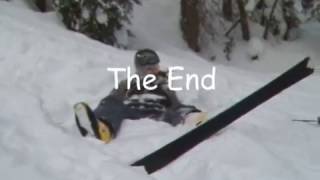 preview picture of video 'Selkirk Wilderness Skiing - CRASHES @ THE END'