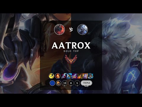 Aatrox Top vs Volibear - EUW Grandmaster Patch 12.16