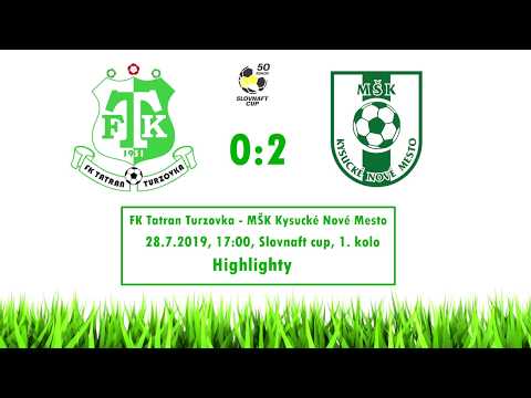 SLOVNAFT CUP - FK Tatran Turzovka 0:2 MŠK Kysucké Nové Mesto