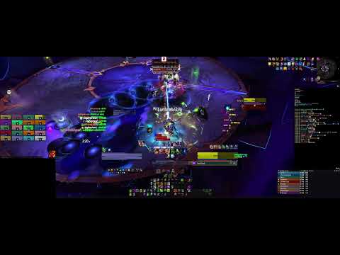 WoW Twisted Haven Frostmourne - Warlock PoV - Aberrus Mythic Sarkareth