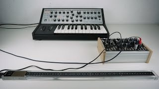 Video thumbnail for Eowave Ribbon 2 Synth, CV/Gate Controller, USB Controller by eowave