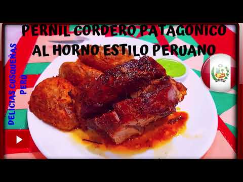 Como hacer Cordero al Horno para el Dia del Padre receta Delicias Cusqueñas Perú Comida Peruana