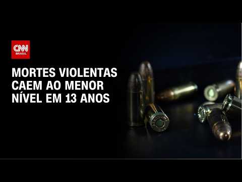 Mortes violentas caem 8,2% no Brasil em 2025; sete estados registram alta | LIVE CNN