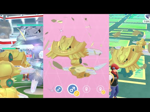 New ✨SHINY✨ Mega Steelix Evolution!! Shiny Mega Steelix Raid in Pokémon Go!!