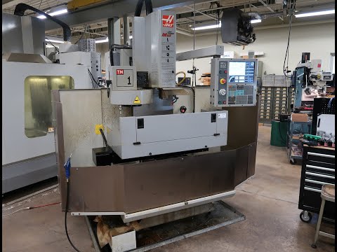 Haas TM-1 Toolroom Mill with Brushless 4th Axis Drive, Tool Changer and Probing