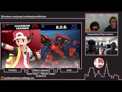 Flame Choke 7 - Tsunami (Pokémon Trainer) vs. naut (ROB) - Winner's Quarters - Ult Singles (2/9/19)