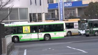 preview picture of video '【神戸市交通局】落合営業所293いすゞPJ-LV234L1＠名谷駅('14/02)'