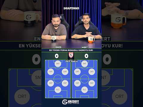 Draftinho ⚔️ - En Yüksek Forma Numaralı Kadroyu Kur!