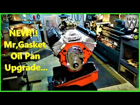 Mr. gasket BBC Oil Pan Up Grade...#13 Chevy 454 Big Block Performance Build...