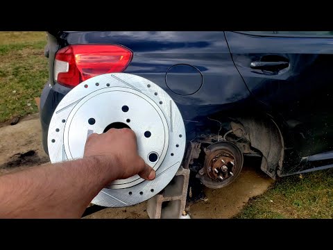 2015-2020 Subaru WRX Rear Brakes Pads & Rotors How to Replace *Detailed*