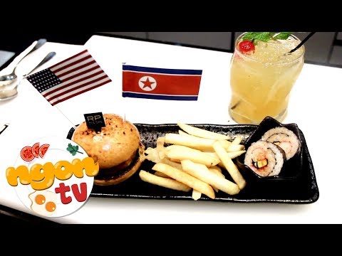 Xem đầu bếp chế biến burger Trump-Kim hot nhất thượng đỉnh Mỹ - Triều ở Singapura