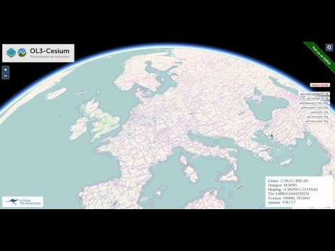 OL3-Cesium Switch 2D/3D: OpenLayers V3 and Cesium