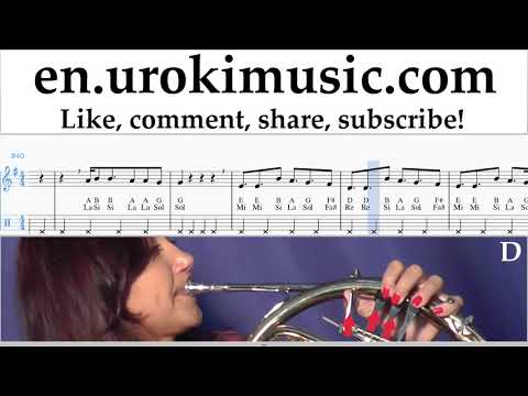 How to Play French Horn Alesso - REMEDY Tabs um-ih352