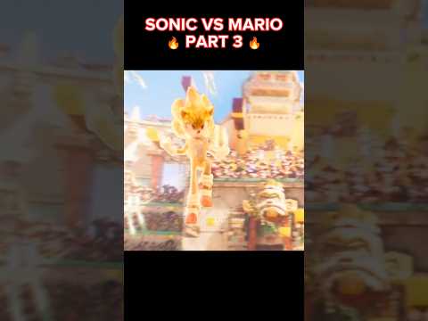 #mario vs #sonic 🔥 #supermariobros #sonicthehedgehog