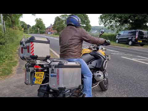 2010 BMW R1200GS ADVENTURE TU TEST RIDE.