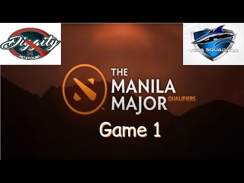 No Diggity vs Vega - Game 1 - Manila Major Qualifier - Highlights