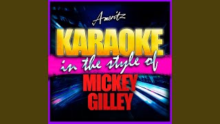 Bring It On Home to Me (In the Style of Mickey Gilley) (Karaoke Version)