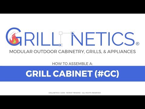 How to Build a Grillnetics Grill Cabinet Video