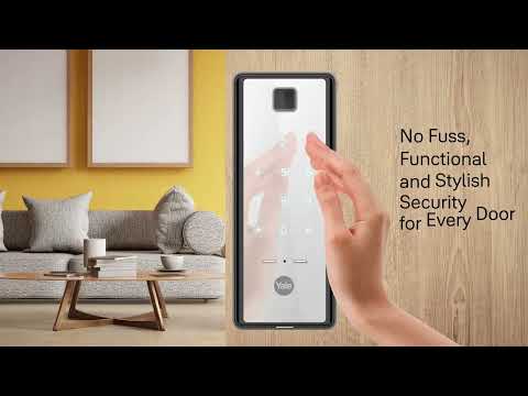 Yale Reflecta Digital Lock, Mirror Finish with PIN Access