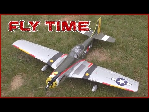 WW2 RC plane in action