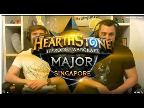 [RU] waningmoon vs sianhalf. Hearthstone Singapore Major. r2-3 games. 10.04.2016. Final LB