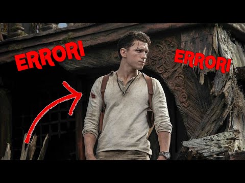 MEGLIO IL GIOCO!!! 100 ERRORI STUPIDI in "Uncharted" (TOM HOLLAND MA CHE FAI?)