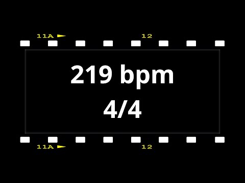 4/4 Metronome - 219 BPM 🎵