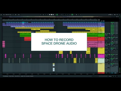 Space Drone Instrument: Recording Audio (Ableton)