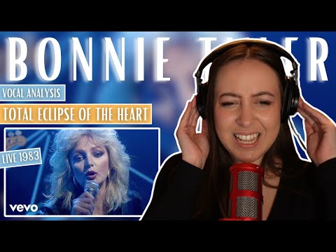 BONNIE TYLER Total Eclipse of the Heart | Vocal Coach Reaction (& Analysis) | Jennifer Glatzhofer