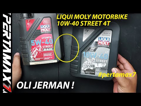 REVIEW Botol Oli  Liqui Moly Motorbike 4T 10W-40 Street Asli Jerman  #liquimoly #germany #engineoil