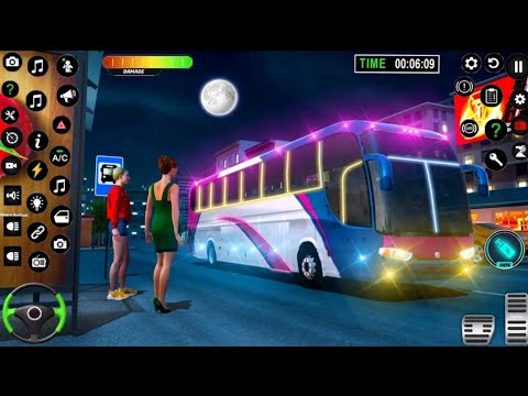 Offroad Coach || Bus Driving Simulator 3D Uphill Tourist Transport Driver - Android Gameplay