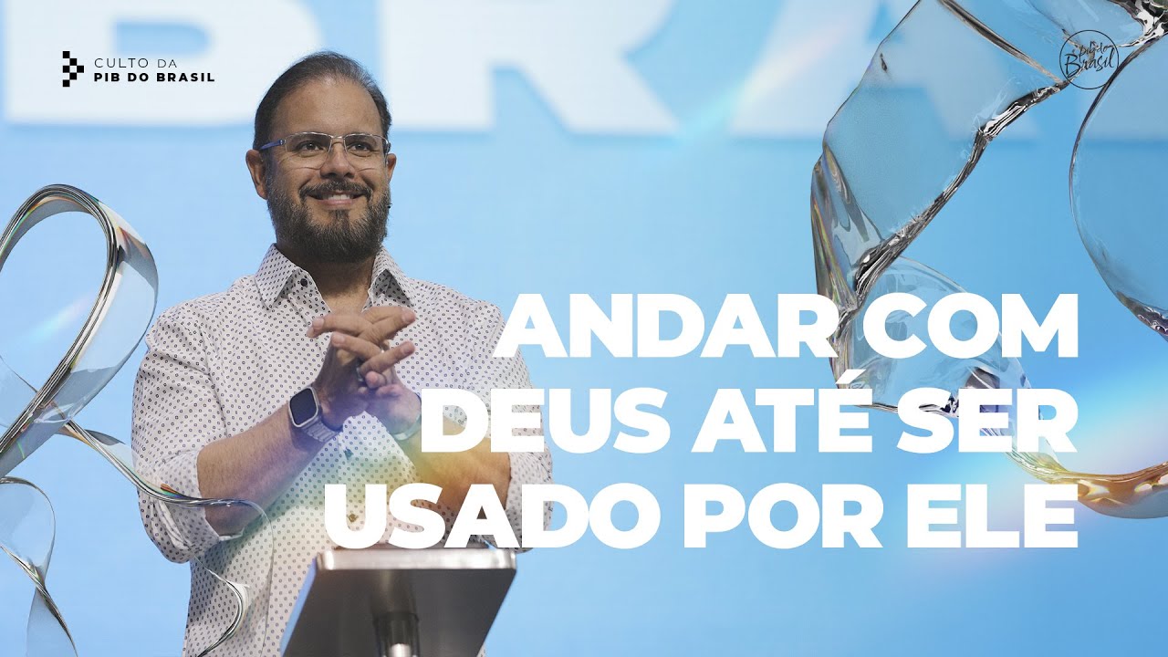 ANDAR COM DEUS ATÉ SER USADO POR ELE | AP. MILTON EBENEZER | CULTO DE DOMINGO | 23/02/2025