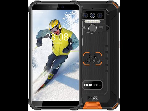 OUKITEL WP5 Pro 2021 Rugged Cell Phone Unlocked 4GB 64GB 8000mAh Android 10 Smartphone.