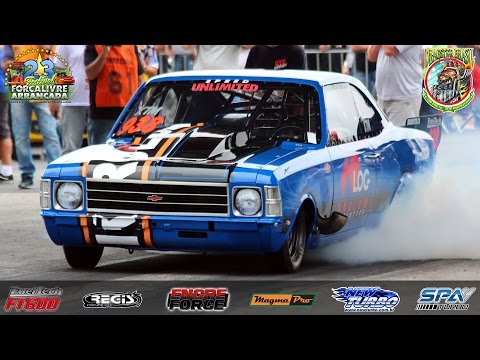 Jader Krolow - Opala V8 bi-turbo - 23º Festival Força Livre de Arrancada 2016