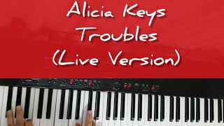 #PianoCover 🎹 Alicia Keys - Troubles (Live Version)