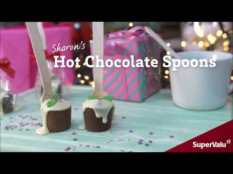 Festive Hot Chocolate Spoons by Sharon Hearne-Smith