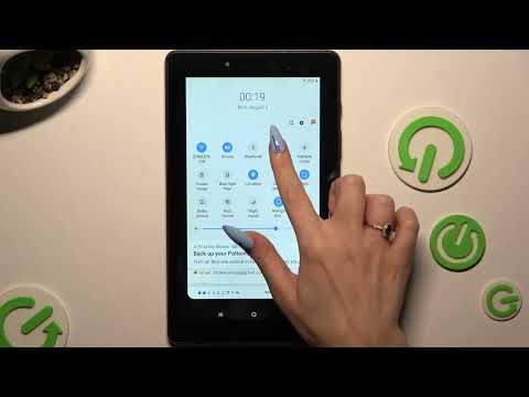 Samsung Galaxy Tab A8 2019 - How to Turn On/Off Auto Rotate Screen | Manage Auto Rotate