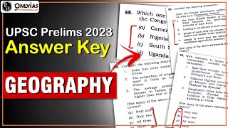 UPSC Prelims 2023  Geography Paper Analysis  UPSC 